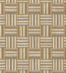 Attwood Fabric by Nina Campbell Yellow/Ochre/Stone