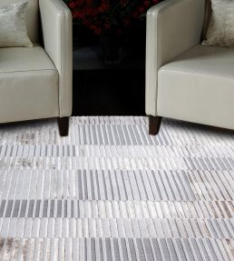 Asiatic Aurora Ripple rug Silver AU14-80150 Silver