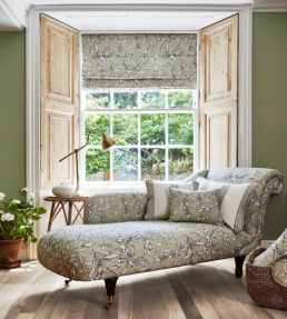 Aviary Fabric by Prestigious Textiles Frost