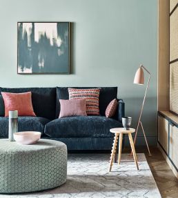 Axel Fabric by Jane Churchill Teal