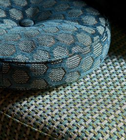 Axel Fabric by Jane Churchill Teal