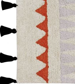 Azteca Rug by Lorena Canals Natural-Terracota