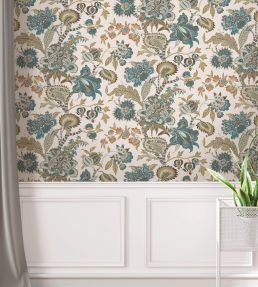 Baby Bombay Wallpaper by Arley House Topaz