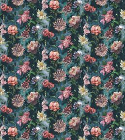 Baby Botanic Fabric by Arley House Aqua