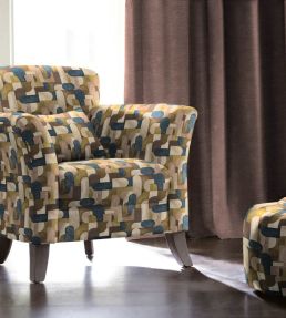 Baby Ikon Fabric by Arley House Sepia