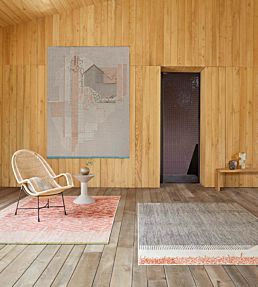 GAN Backstitch Calm rug Brick 02LN626RWI8-170240 Brick