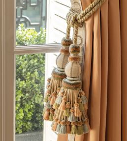 Bagatelle Double Tassel Tieback Trimming by Samuel & Sons Gardenia