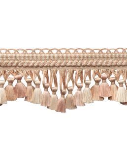 Bagatelle Scalloped Tassel Fringe Trimming by Samuel & Sons Petal