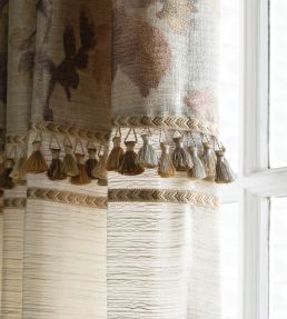 Bagatelle Tassel Fringe Trimming by Samuel & Sons Gilded Gold