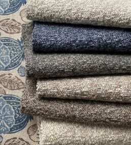 Baker House Boucle Fabric by GP & J Baker Linen