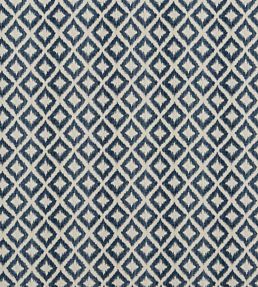 Salsa Diamond Fabric by Baker Lifestyle Indigo