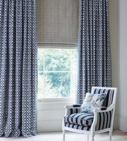 Salsa Diamond Fabric by Baker Lifestyle Stone