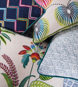 Danza Fabric by Baker Lifestyle Indigo