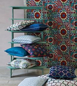 Danza Fabric by Baker Lifestyle Indigo