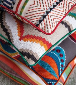 Mexican Wave Fabric by Baker Lifestyle Multi