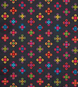 Midnight Garden Fabric by Baker Lifestyle Indigo