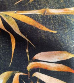 Bamboo Velvet Fabric by Avalana Forest Green