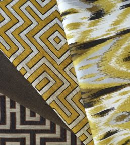 Fret Maze Fabric by Jim Thompson Blossom