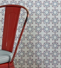 Anchor Tile Wallpaper by Barneby Gates Red/White/Blue