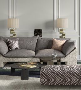 Bauhaus Fabric by Wemyss Cobblestone