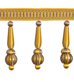 Beaded Fringe 25cm Trimming by Houles Sycomore