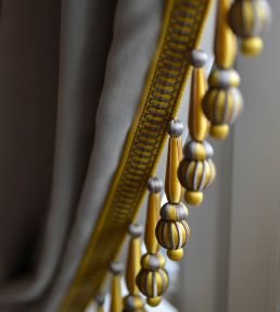 Beaded Fringe 25cm Trimming by Houles Sycomore