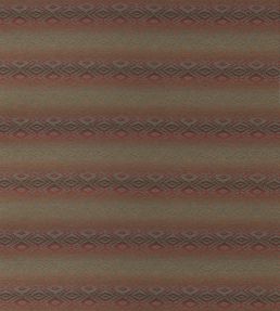 Beaumaris Fabric by Mulberry Home Red/Green