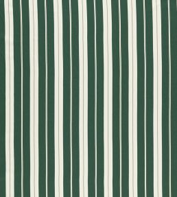 Belgravia Fabric by Clarke & Clarke Racing Green/Linen