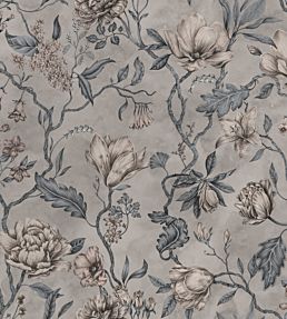 Belinda Wallpaper by Sandberg Misty Blue