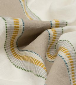 Belize Fabric by Nobilis Mustard