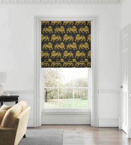 Bengal Fabric by Warner House Noir