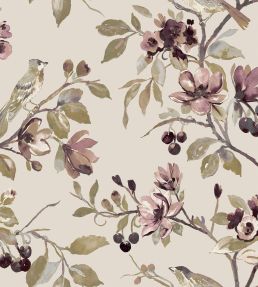 Bennington Fabric by Arley House Rose