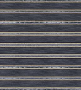 Berber Stripe Fabric by Madeaux 04 Indigo