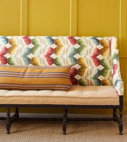 Berber Stripe Fabric by Madeaux 01 Saffron