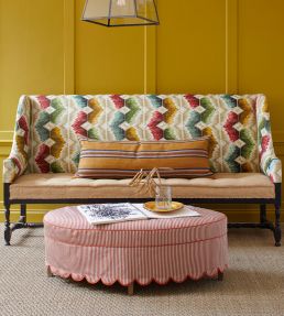 Berber Stripe Fabric by Madeaux 01 Saffron