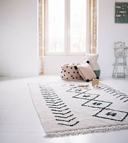 C-BER-RHOMBS-S-Bereber Rhombs-Rugs-Natural Natural