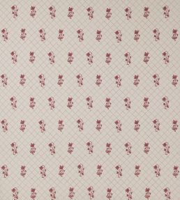 Berkeley Sprig Fabric by Colefax and Fowler Red