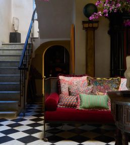 Pomegranate Garden in Downley Fabric by Liberty Lacquer