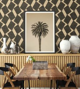 Bespoke Wallpaper by Today Interiors Soft Black