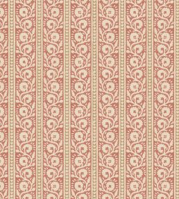 Bibury Wallpaper by GP & J Baker Red/Sand