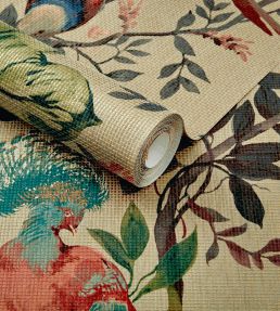 Bird Sonnet Mural by 1838 Wallcoverings Lacquer