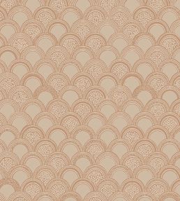 Birgit Wallpaper by Borastapeter Orange