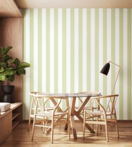 Bloc Stripe Wallpaper by Ohpopsi Duckegg