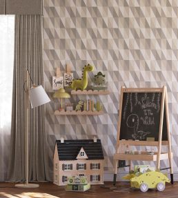 Block Geo Wallpaper by Today Interiors Neutral
