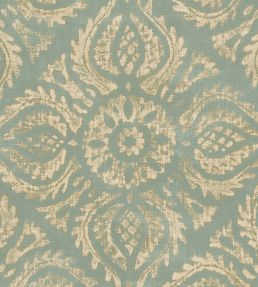 Blockprint Diagonal Tiles Wallpaper by Eijffinger Celadon