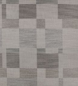 Blocks Fabric by Mark Alexander Gunmetal