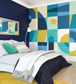 Blocky Mural by Ohpopsi Royal & Ink