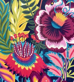Bloom Mural by Ohpopsi Indigo