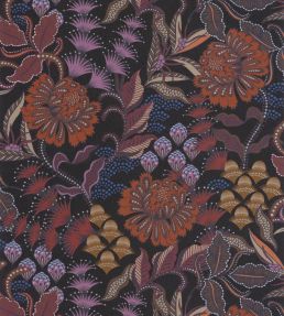 Bloomsbury Wallpaper by Casadeco Rouille