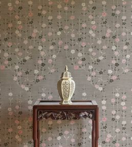 Blossom Wallpaper by Lewis & Wood Coral Sea
